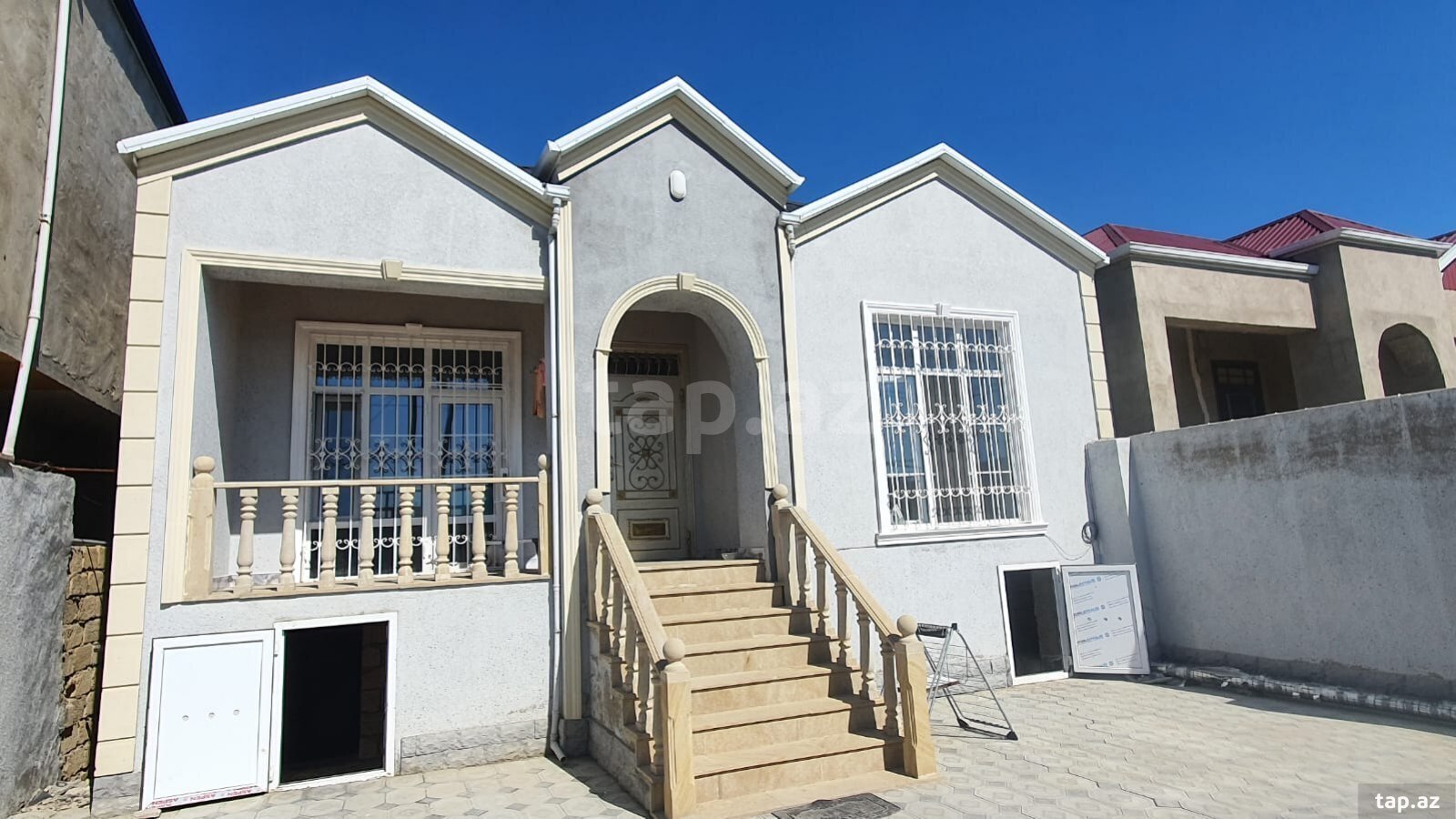 4 otaqlı həyət evi satılır, Zabrat, Bakı