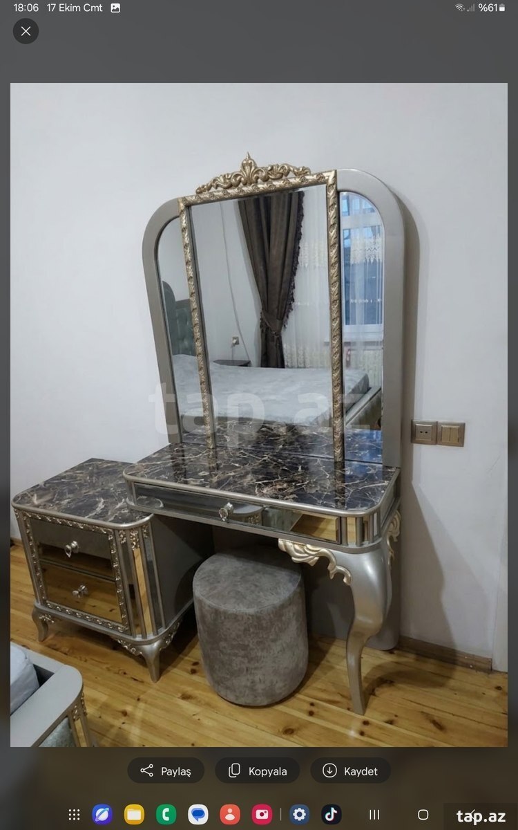 3 otaqlı mənzil kirayə verilir, Bakı