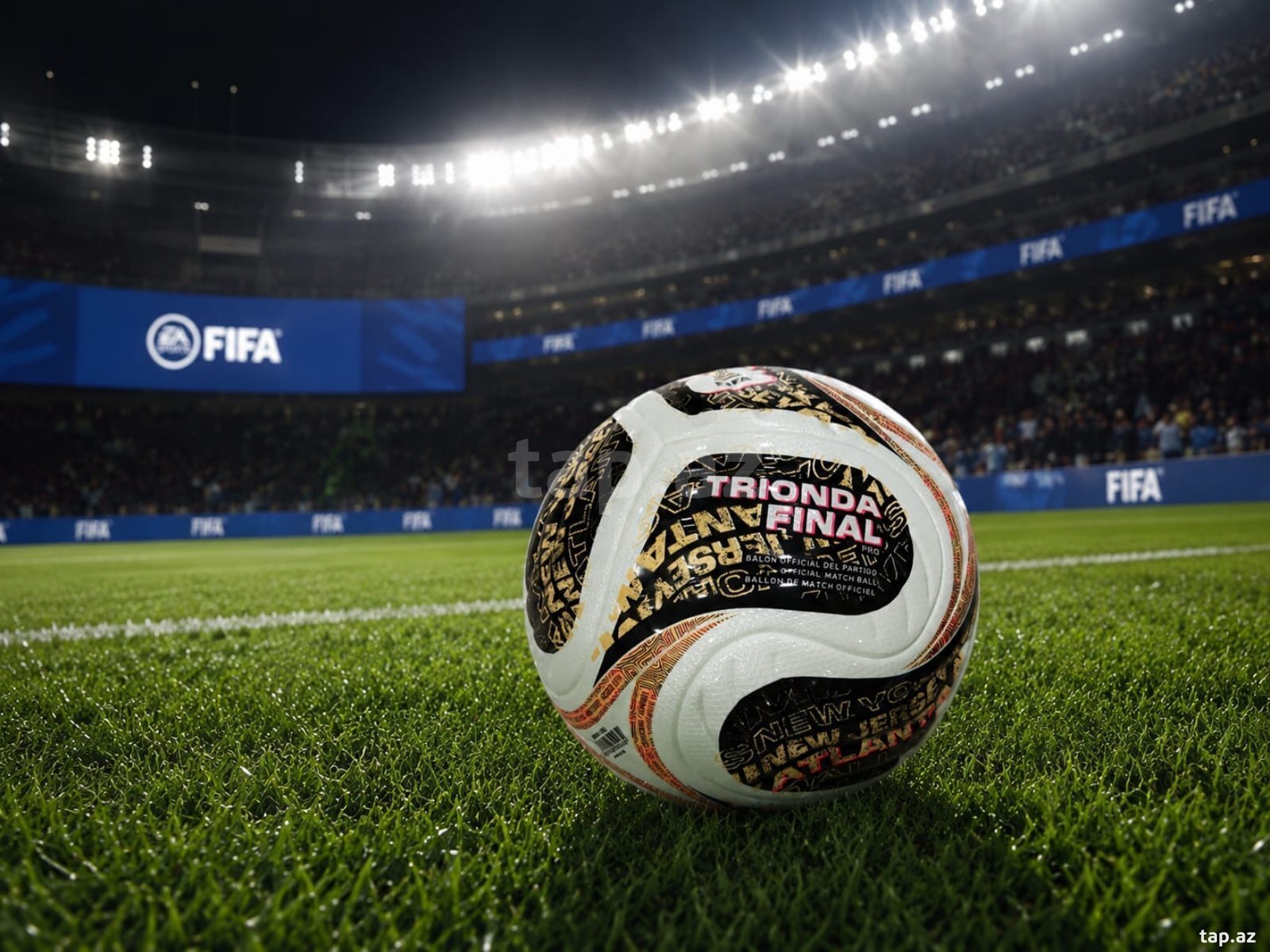 Dünya çempionatının topu TRİONDA 2026