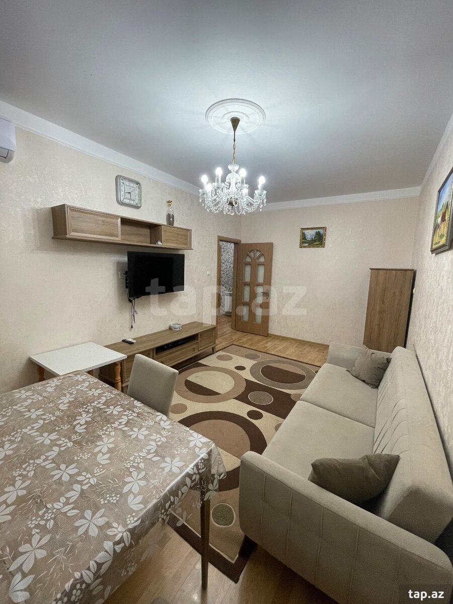 3 otaqlı mənzil kirayə verilir, Bakı