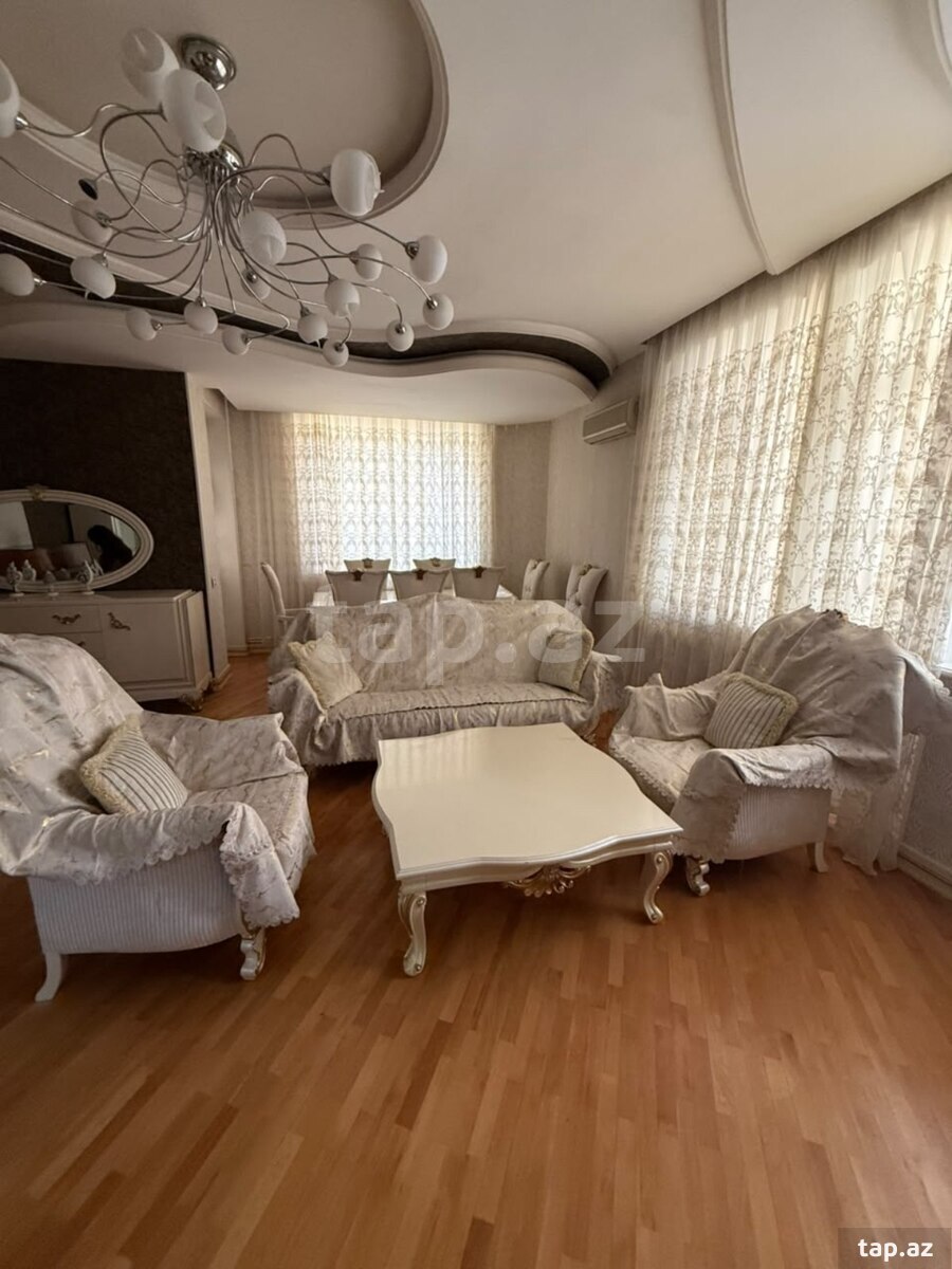 3 otaqlı mənzil kirayə verilir, Bakı