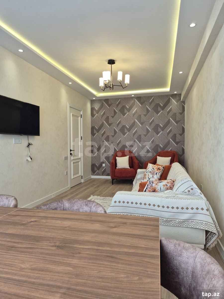 3 otaqlı mənzil kirayə verilir, Bakı
