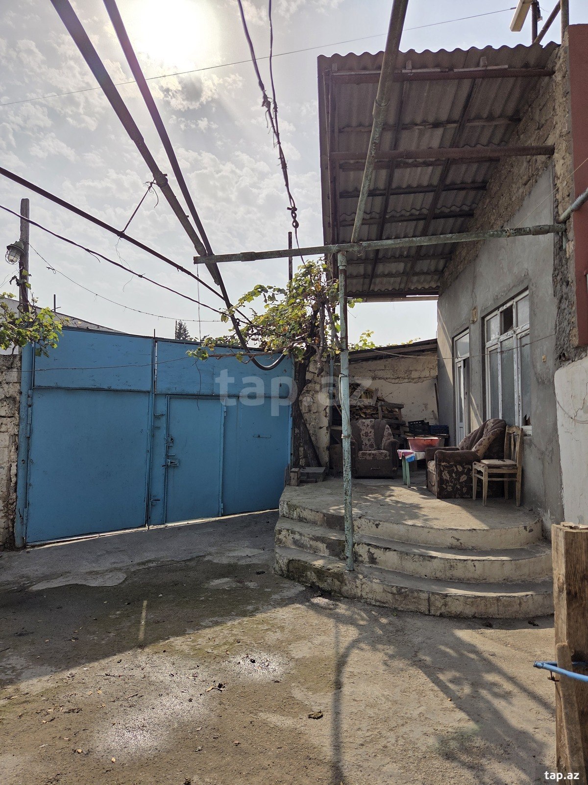 1 otaqlı həyət evi satılır, Binə, Bakı