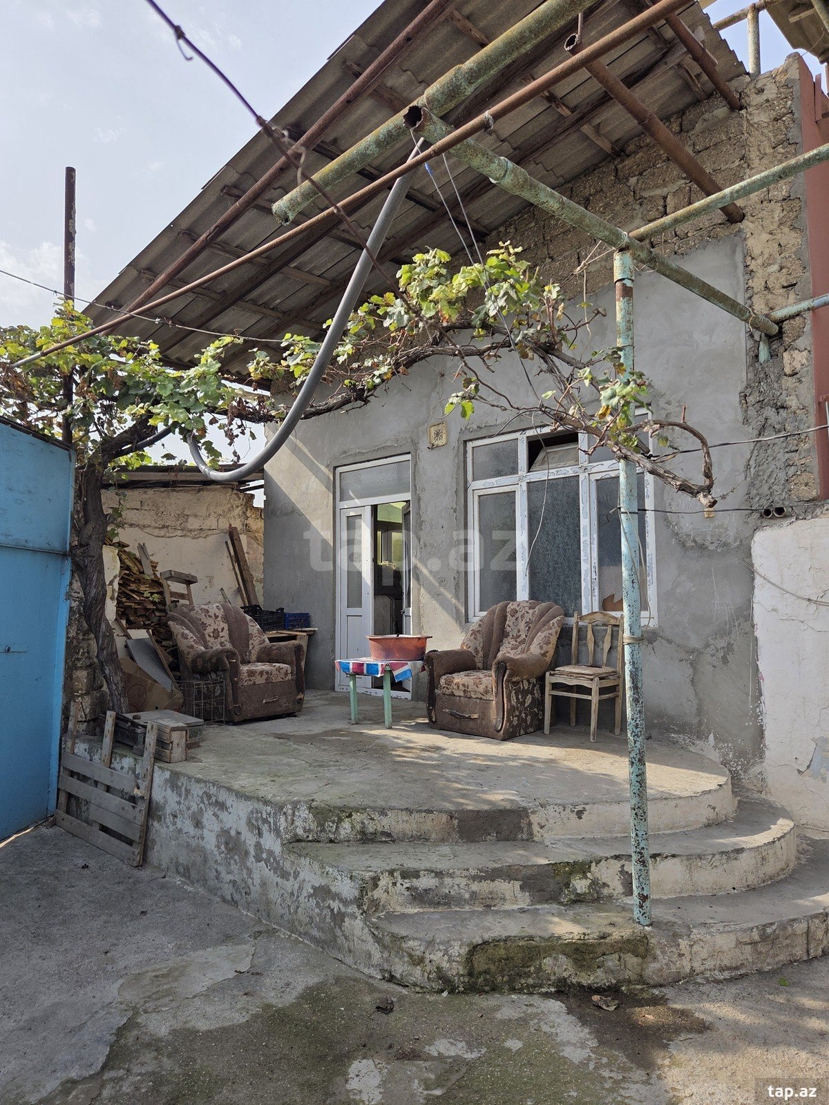1 otaqlı həyət evi satılır, Binə, Bakı