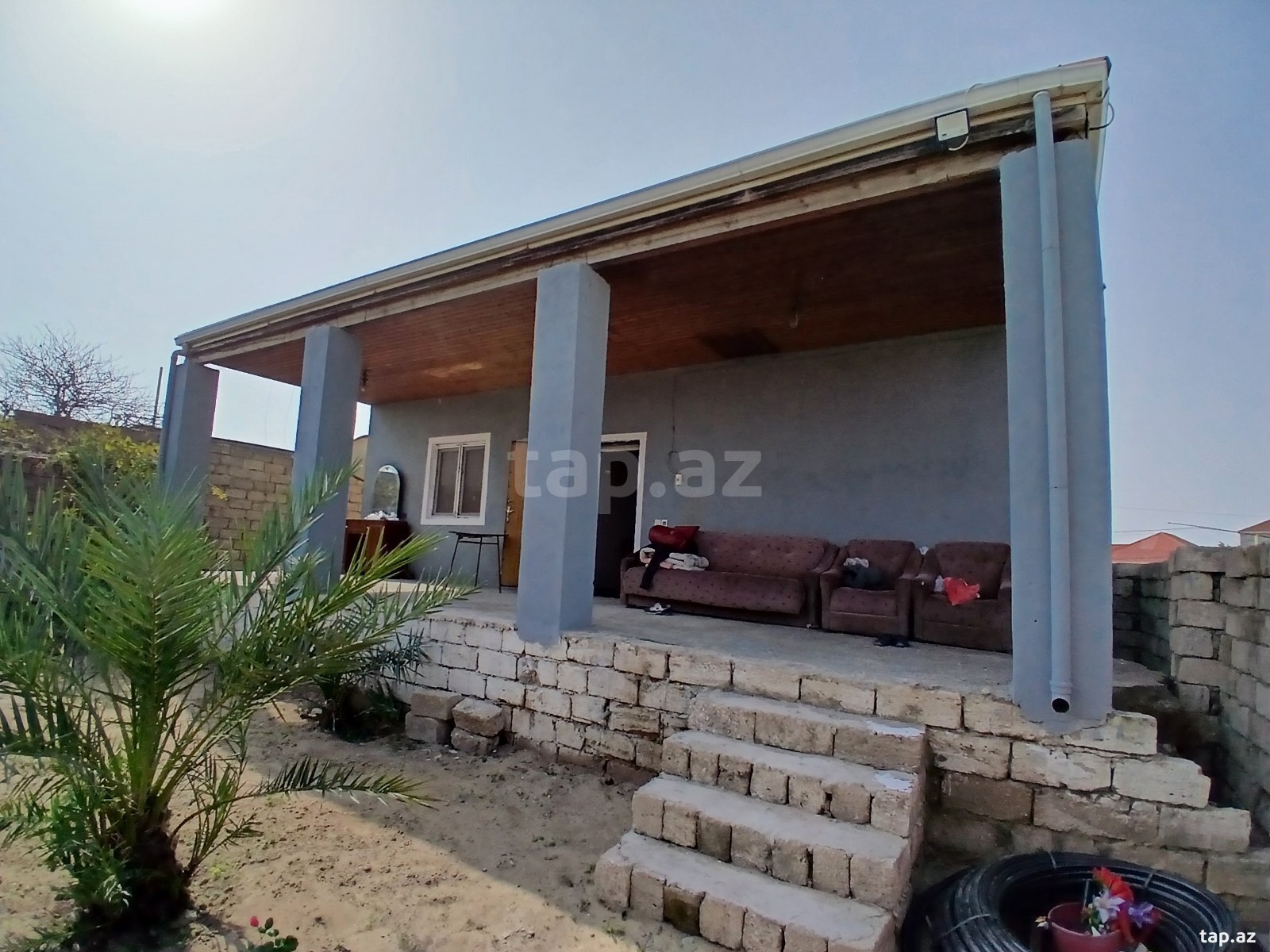 3 otaqlı həyət evi satılır, Maştağa, Bakı