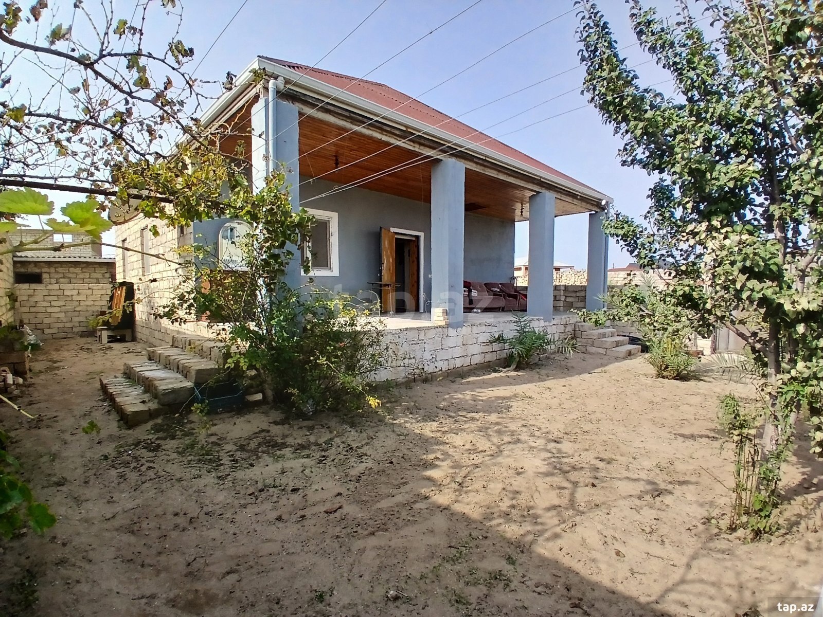 3 otaqlı həyət evi satılır, Maştağa, Bakı