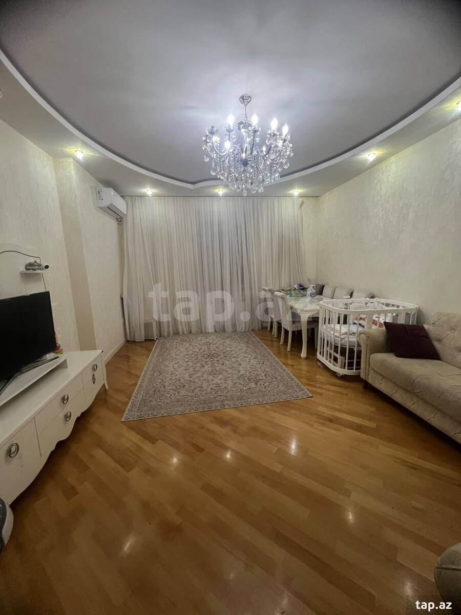 3 otaqlı mənzil kirayə verilir, Bakı