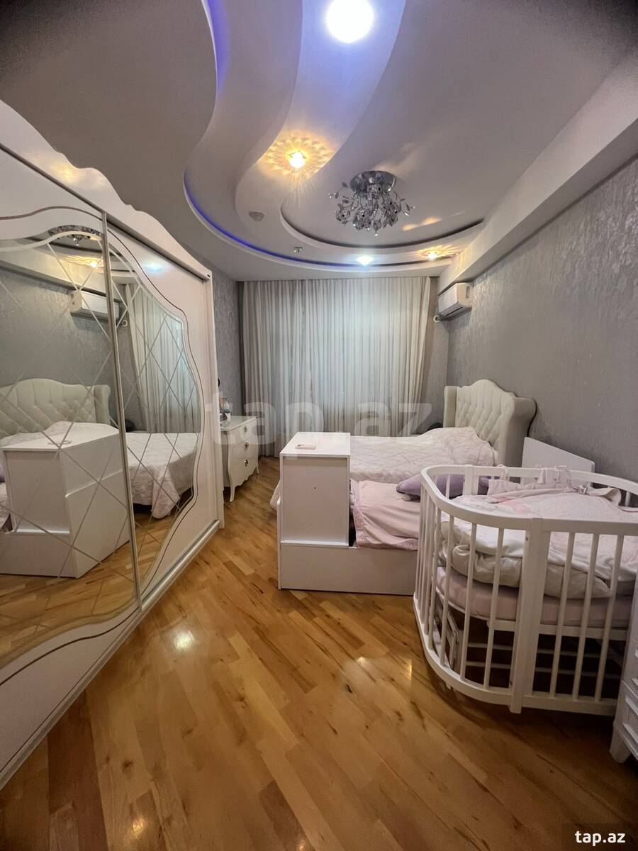 3 otaqlı mənzil kirayə verilir, Bakı