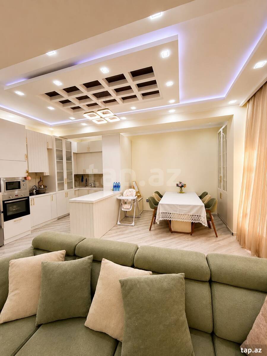 3 otaqlı mənzil satılır, Ağ şəhər, Bakı