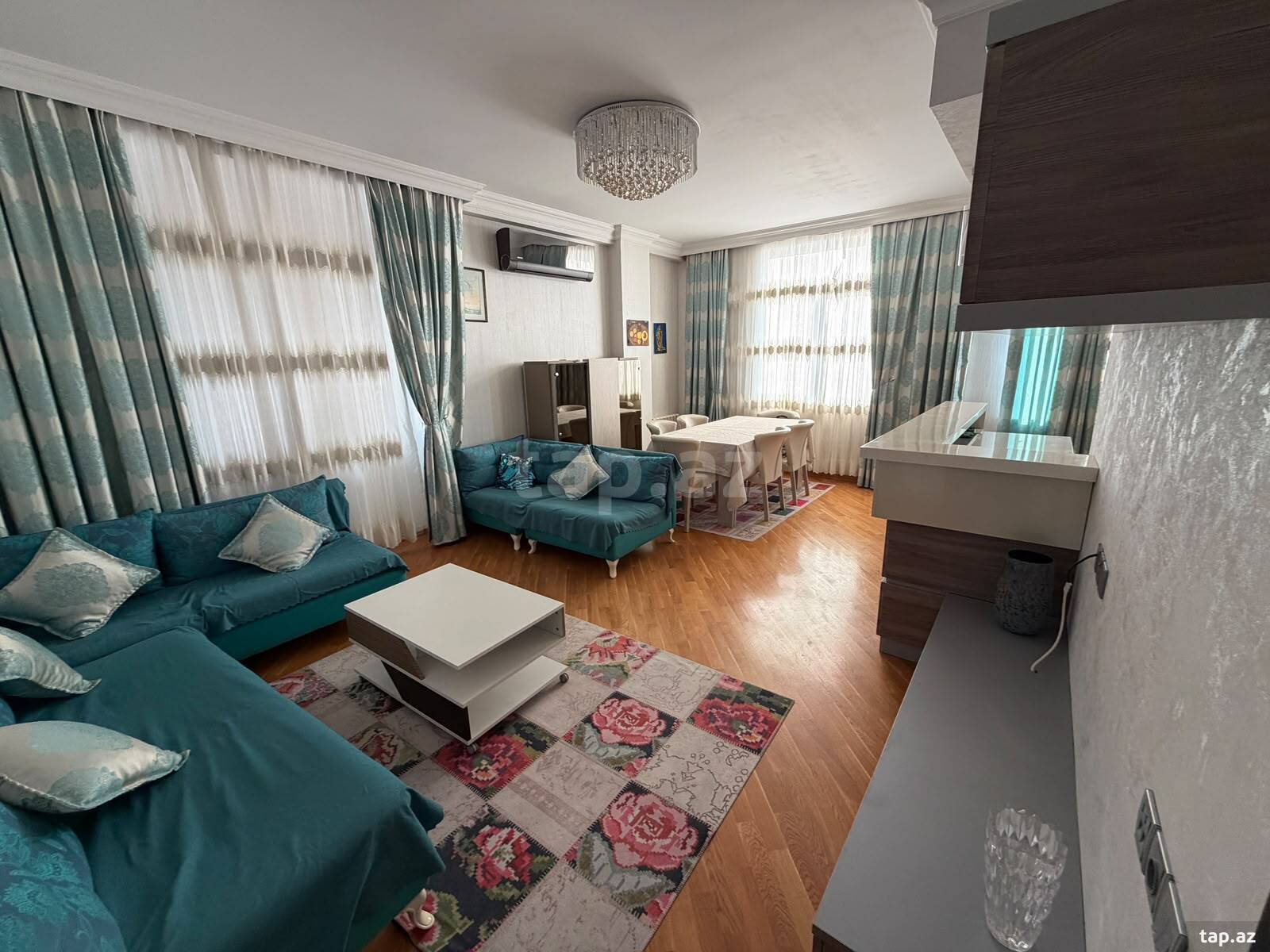 3-комн. квартира в аренду, Насими, Баку