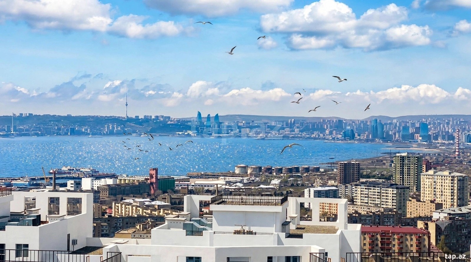 2 otaqlı mənzil kirayə verilir, Bakı
