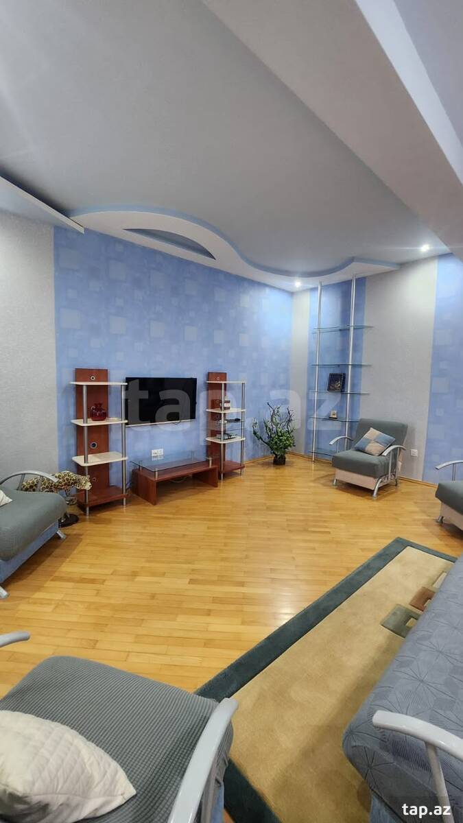 5 otaqlı mənzil kirayə verilir, Bakı