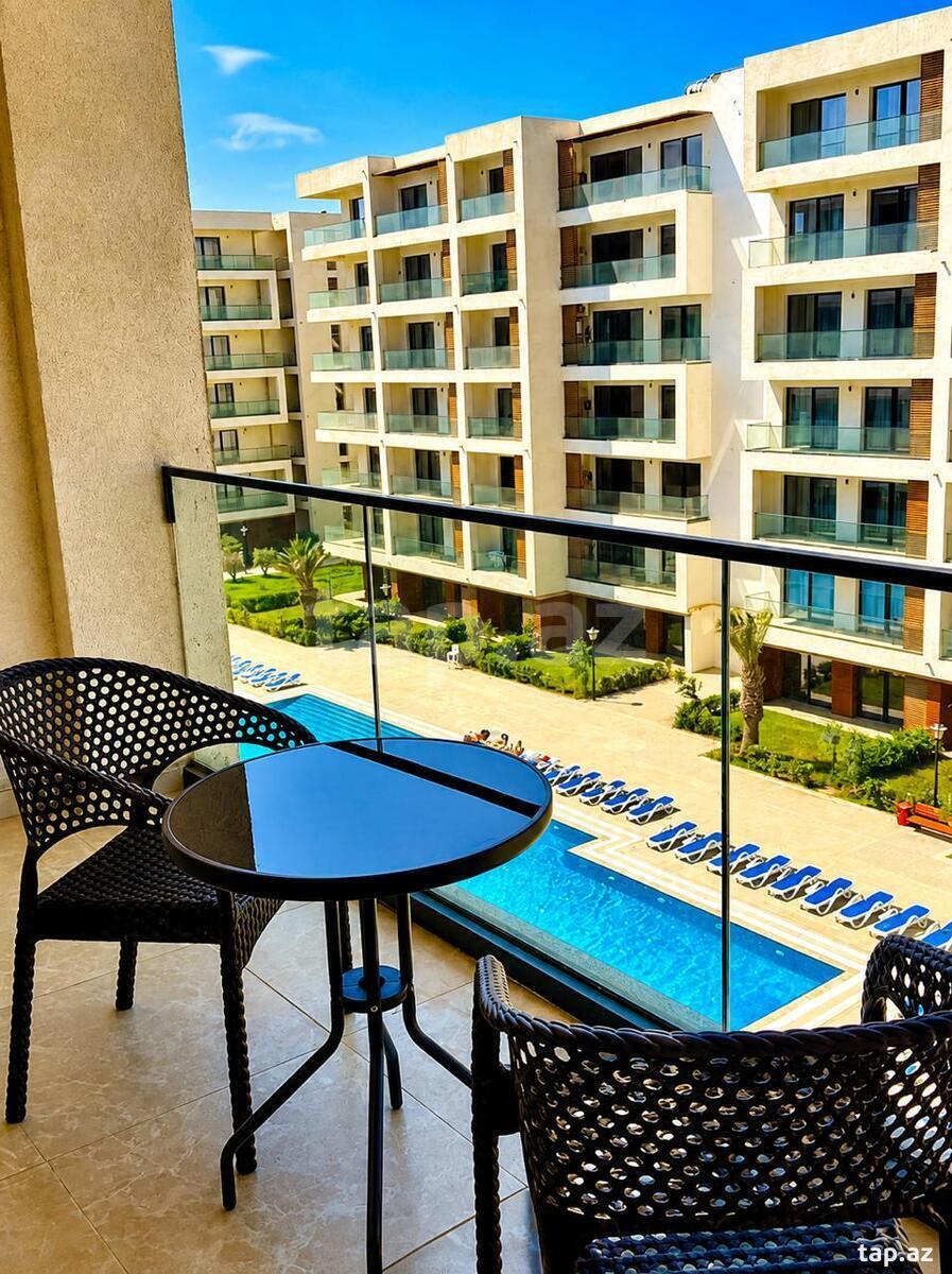 1 otaqlı mənzil kirayə verilir, Sea Breeze, Bakı