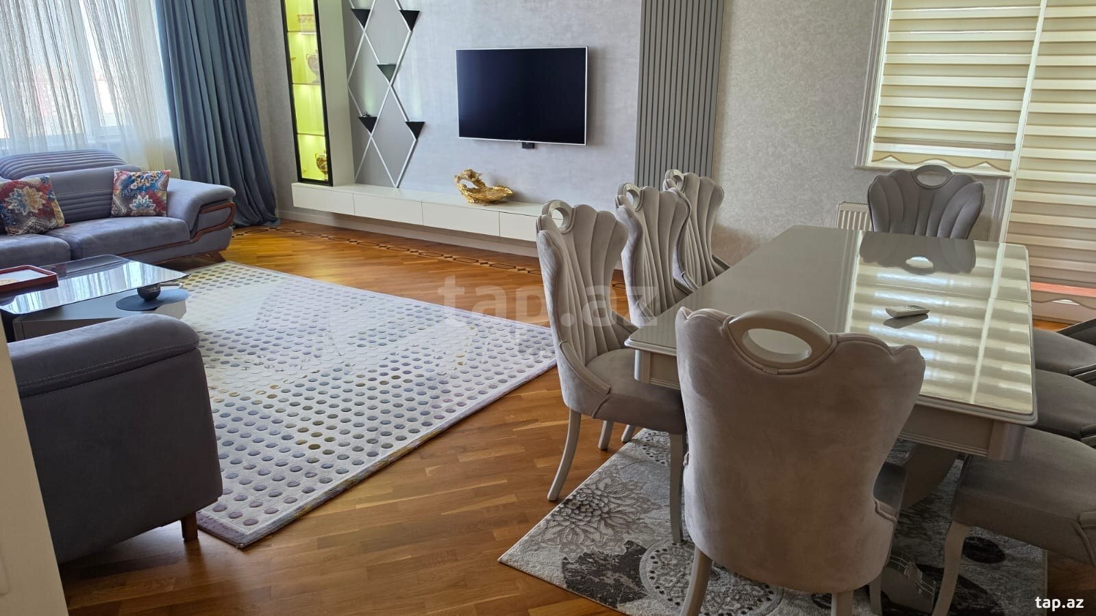 3-room apartment for rent, Baku
