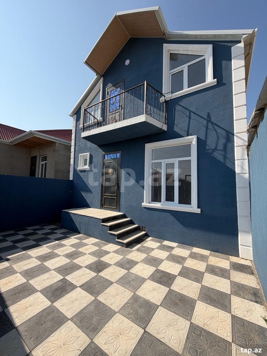 4 otaqlı həyət evi satılır, Hökməli, Abşeron