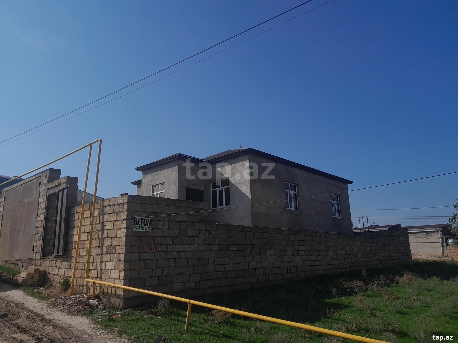3 otaqlı həyət evi satılır, Masazır, Abşeron