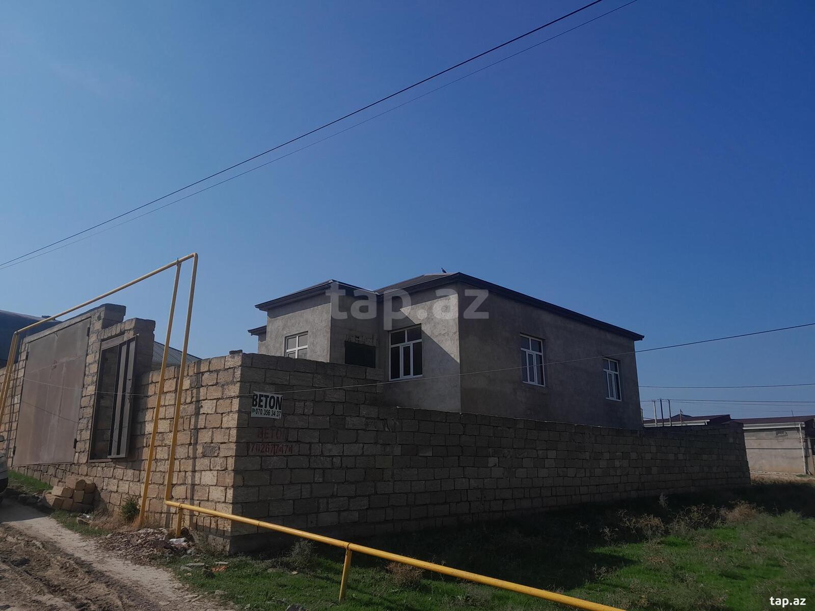 3 otaqlı həyət evi satılır, Masazır, Abşeron