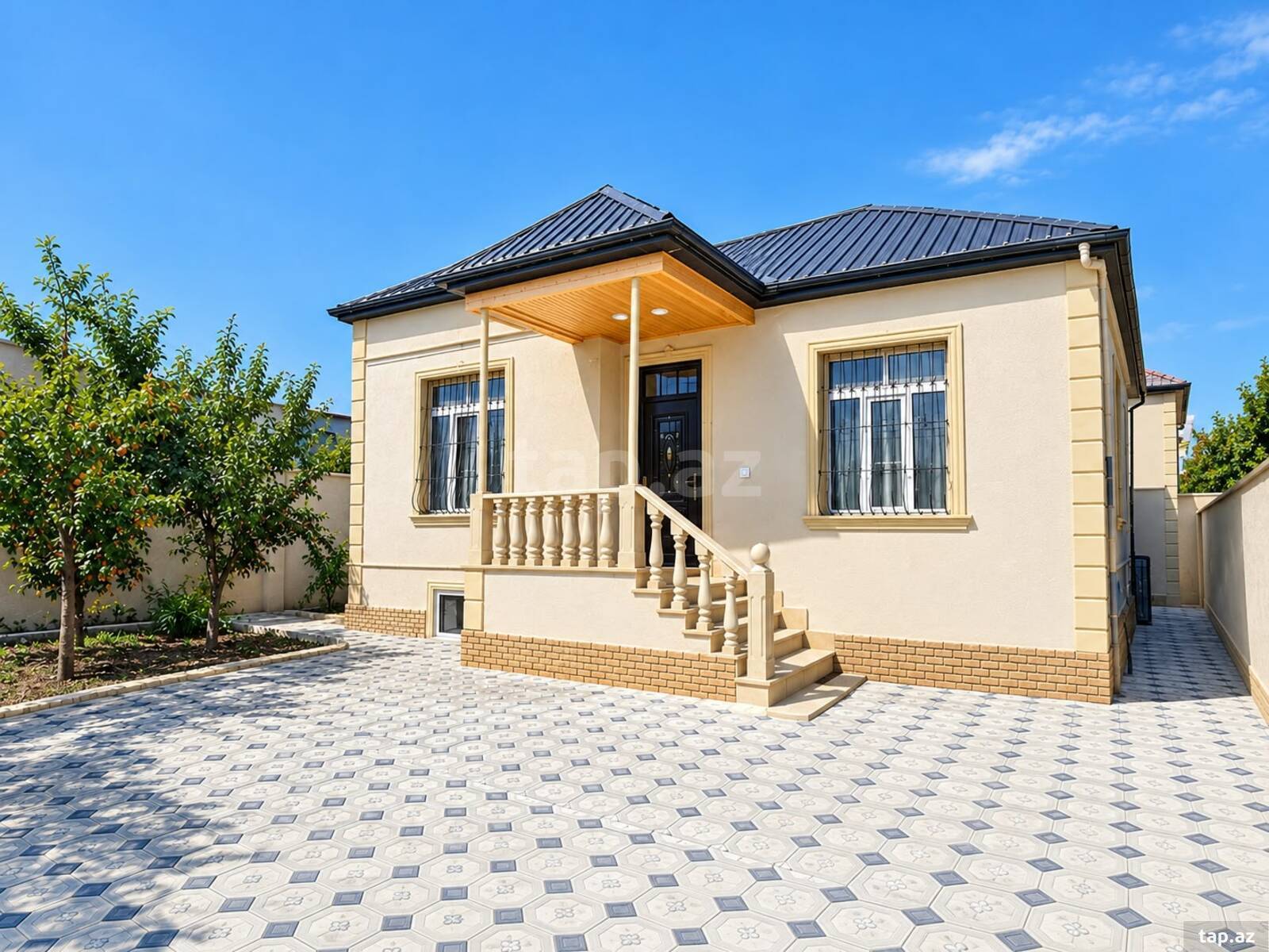3 otaqlı həyət evi satılır, Maştağa, Bakı