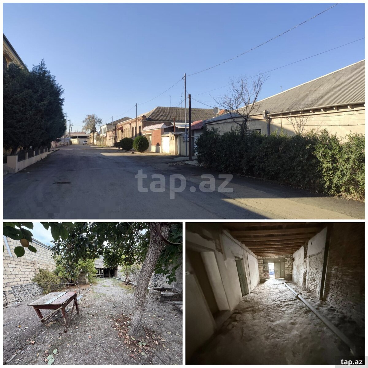 2 otaqlı həyət evi satılır, Gəncə