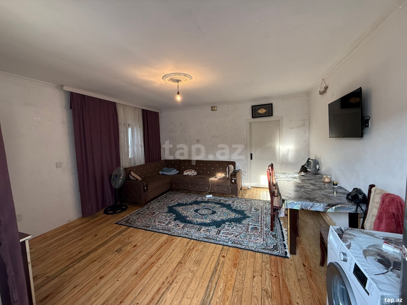2 otaqlı həyət evi satılır, Binə, Bakı