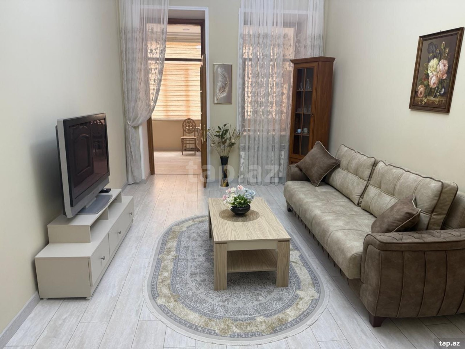2 otaqlı mənzil kirayə verilir, Səbail, Bakı