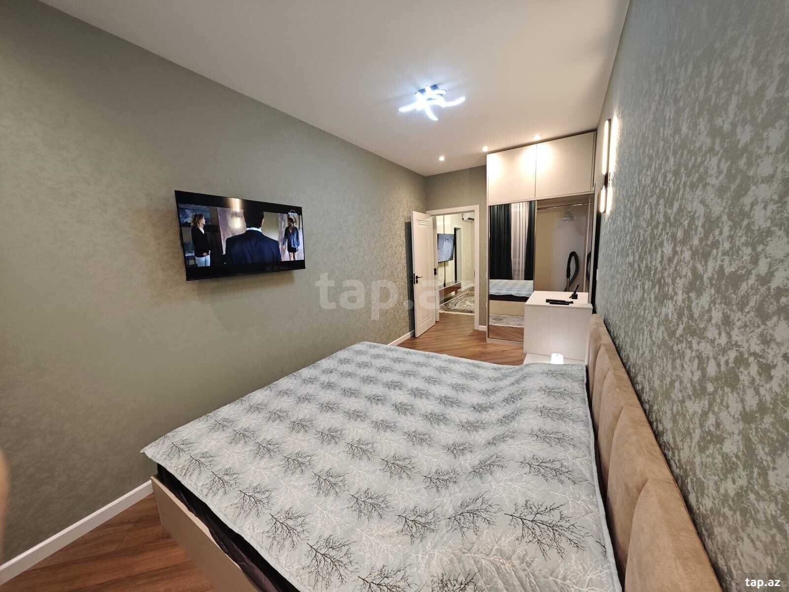 2 otaqlı mənzil kirayə verilir, Dərnəgül, Bakı
