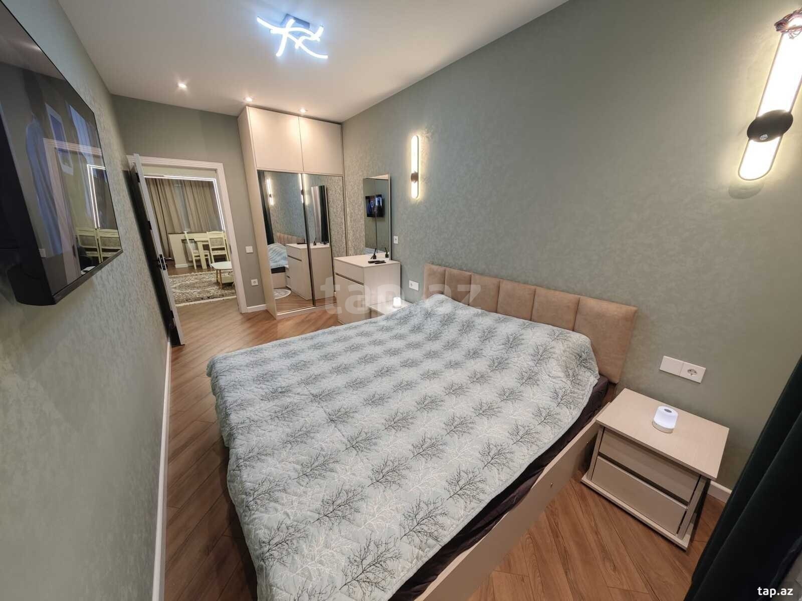 2 otaqlı mənzil kirayə verilir, Dərnəgül, Bakı