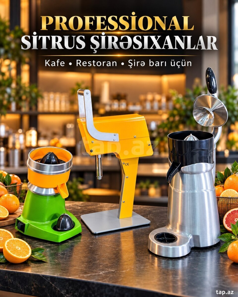 Elektrikli sitrus şirəçəkən