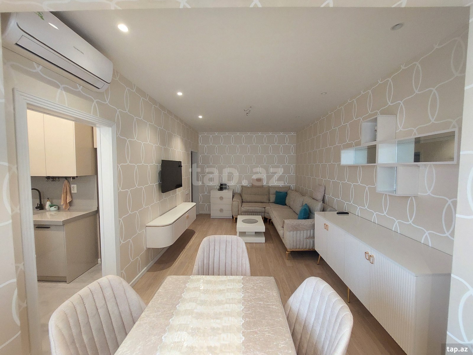 2-room apartment for rent, 7th microdistrict, Baku
