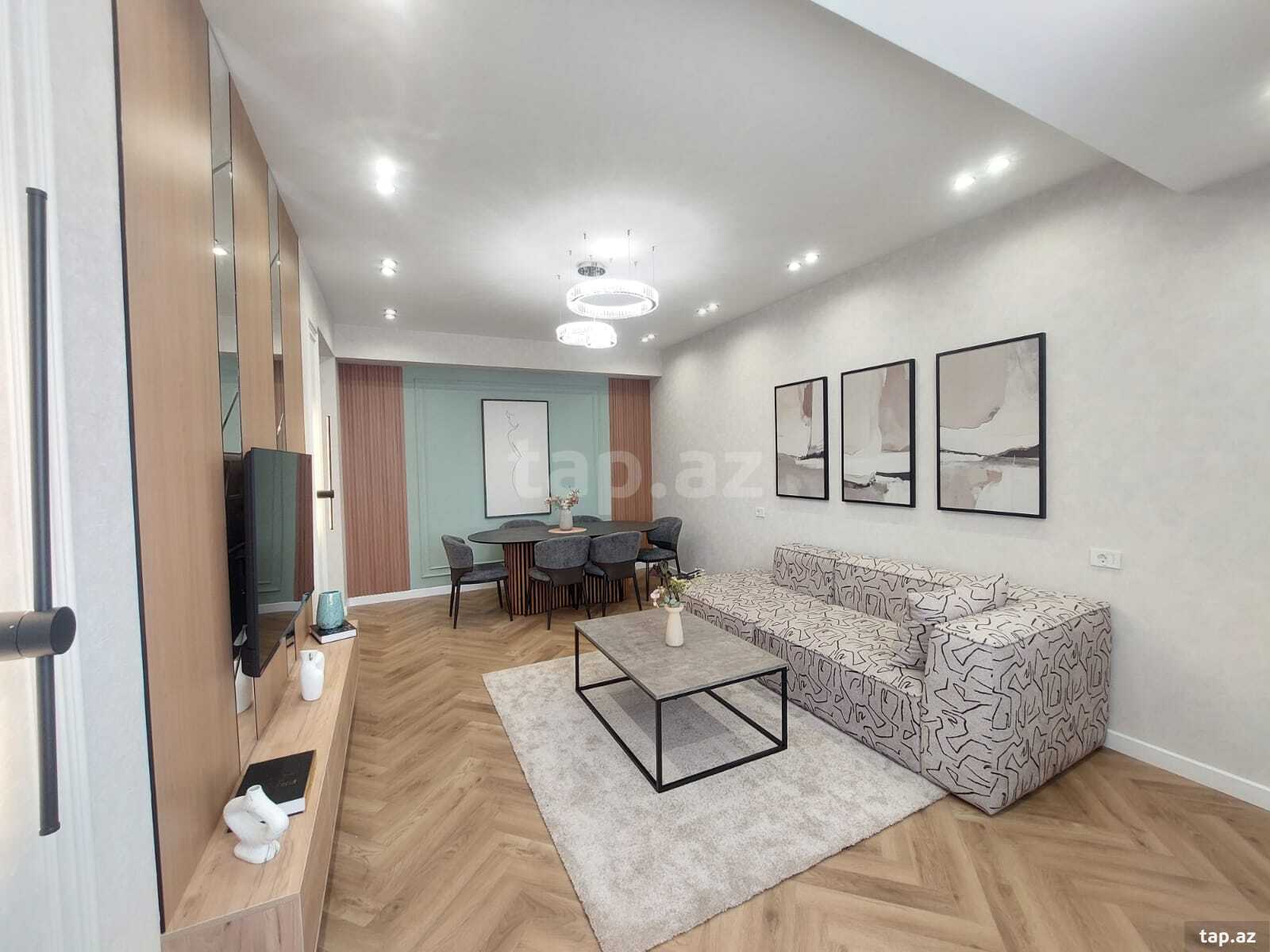 3 otaqlı mənzil kirayə verilir, Nəsimi, Bakı
