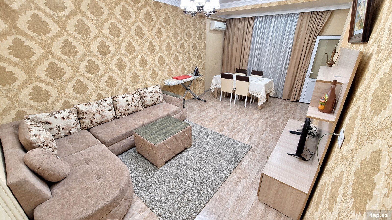 2-room apartment for rent, Baku