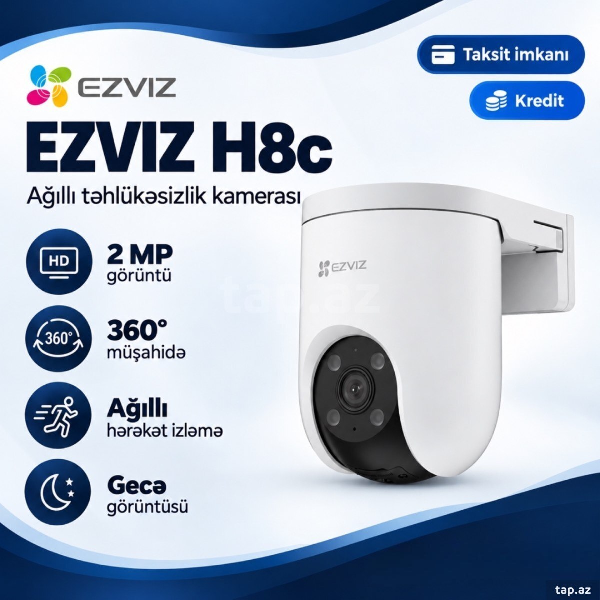 Ezviz H8c wifi kamera