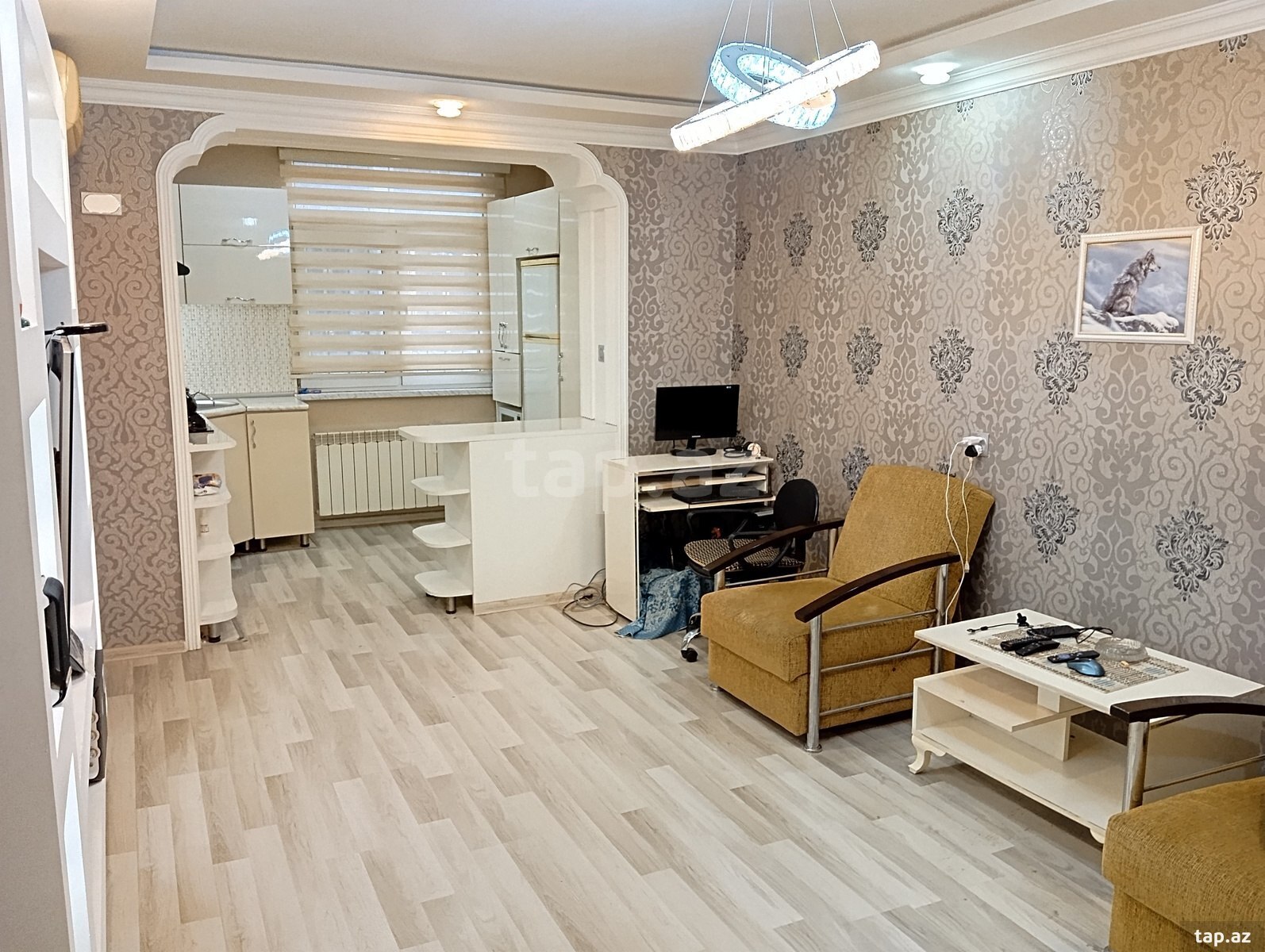 3-room apartment for rent, Baku