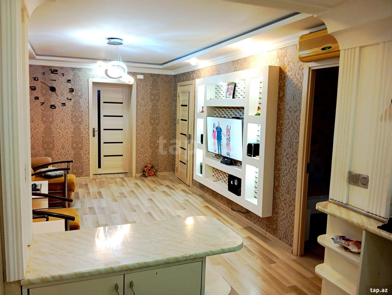 3-room apartment for rent, Baku