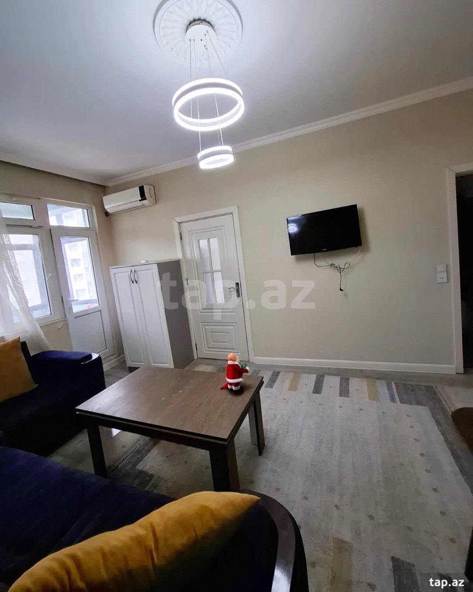 2-room apartment for rent, 7th microdistrict, Baku