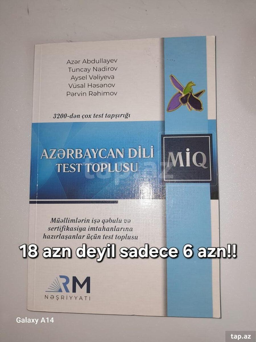 Azərbaycan dili test toplusu
