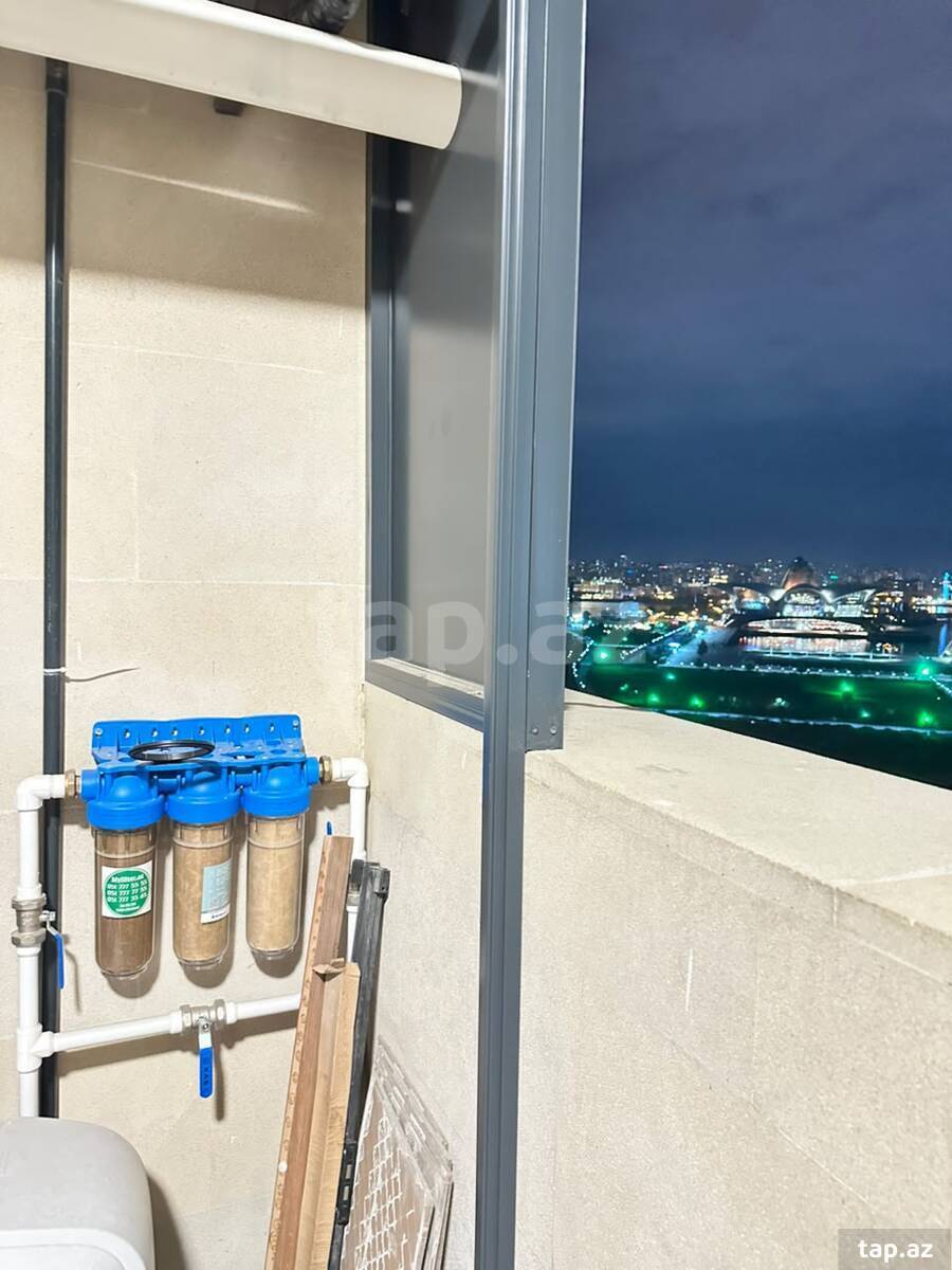 3-room apartment for rent, Bayil, Baku
