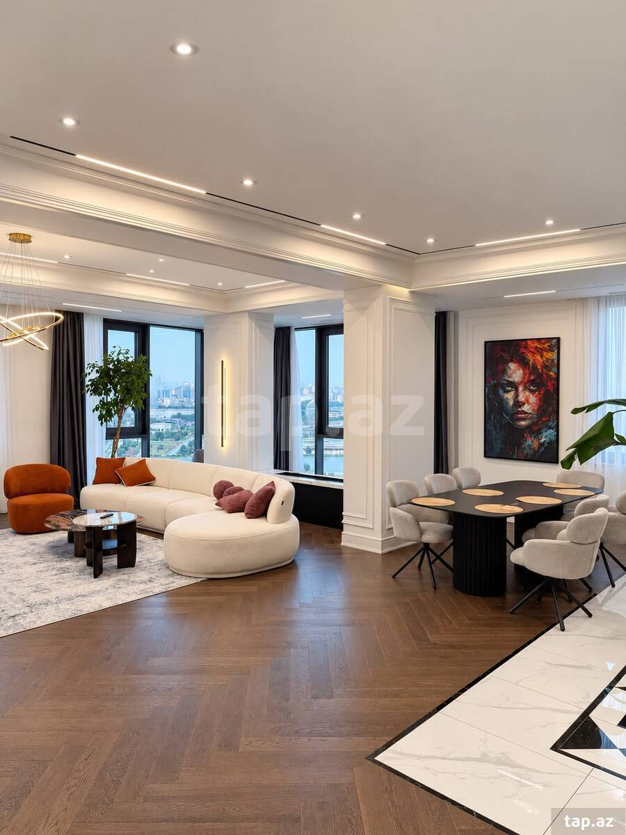 3-room apartment for rent, Bayil, Baku