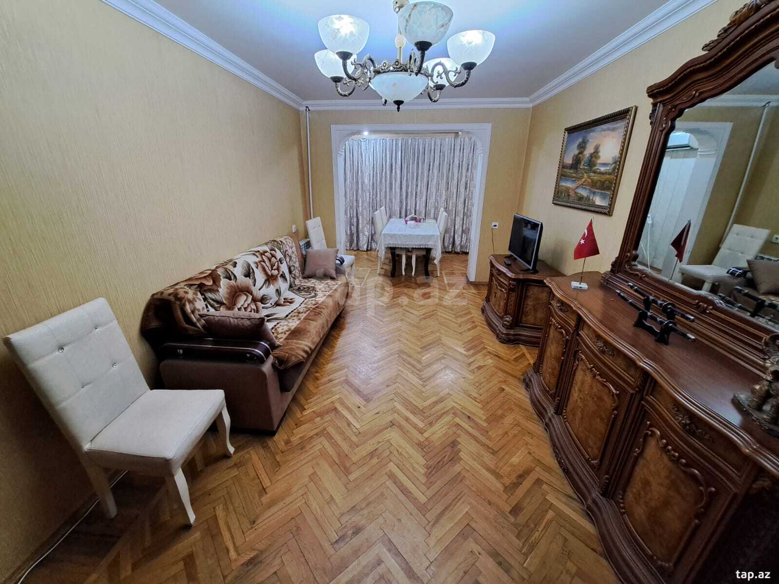 3 otaqlı mənzil satılır, Nizami, Bakı