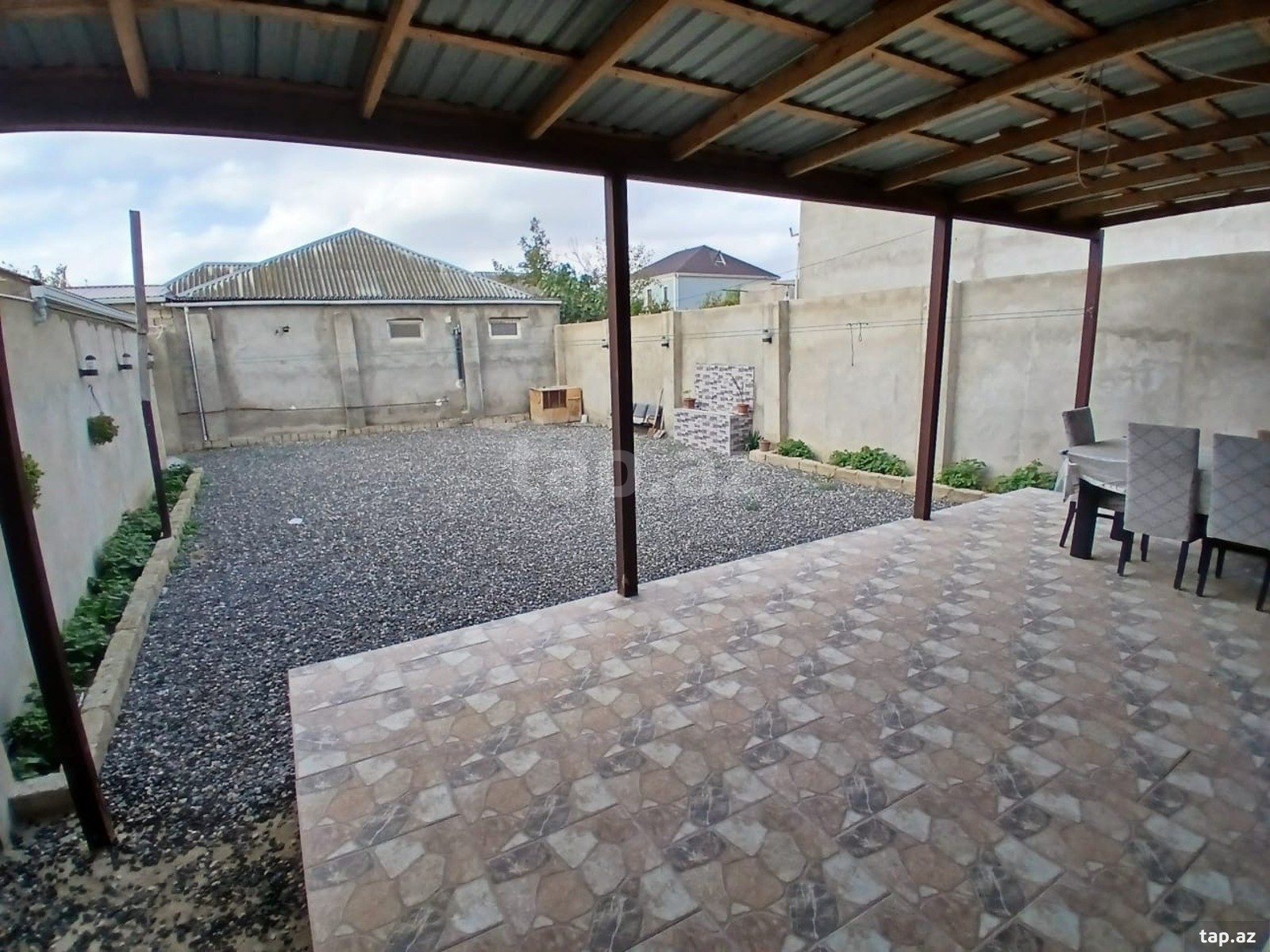 3 otaqlı həyət evi satılır, Binə, Bakı