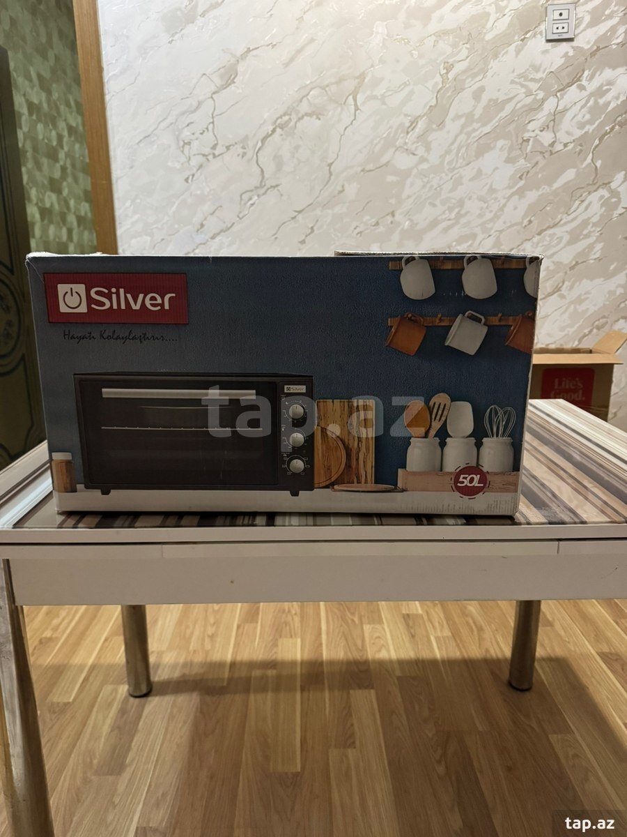 Silver S1-2055 Elektrik Sobası - 50L Qara