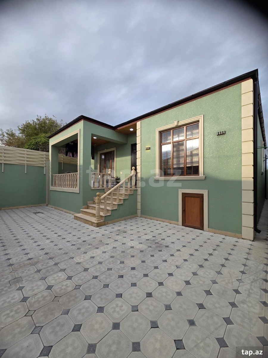 4 otaqlı həyət evi satılır, Binə, Bakı