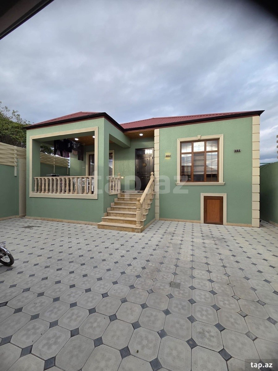 4 otaqlı həyət evi satılır, Binə, Bakı