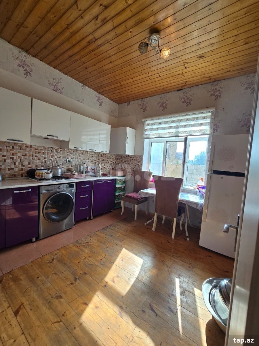 3 otaqlı həyət evi satılır, Binə, Bakı
