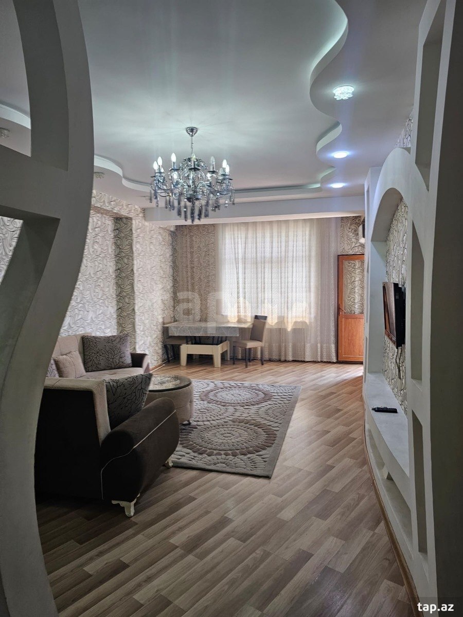 2-otaqlı yeni tikili kirayə verilir, 28 May m., 100 m²