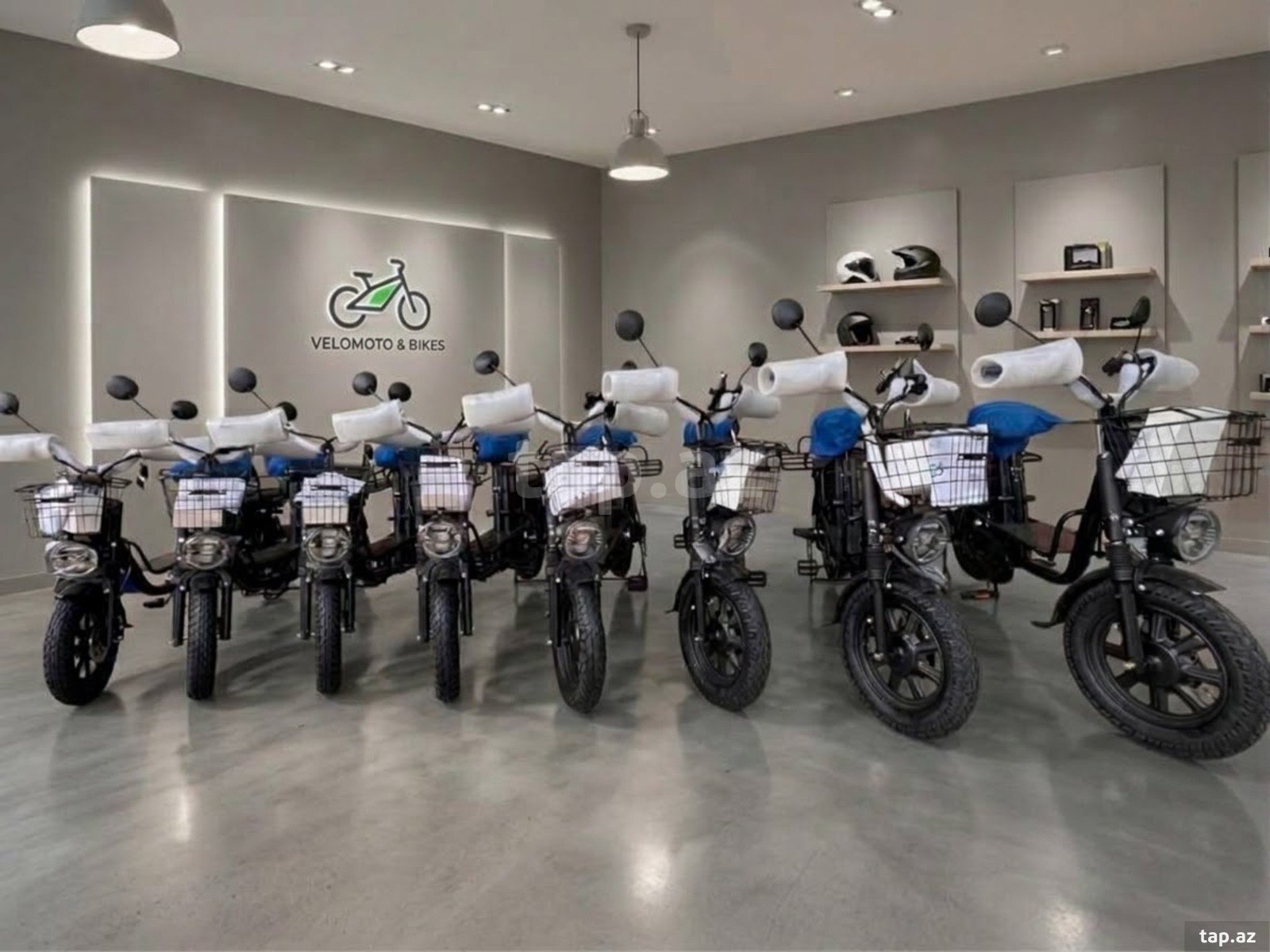 Elektrikli velosiped Velomoto