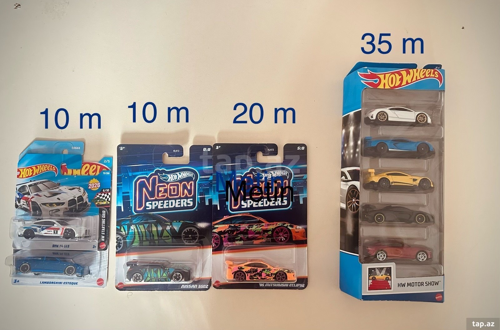 Hot Wheels modelləri