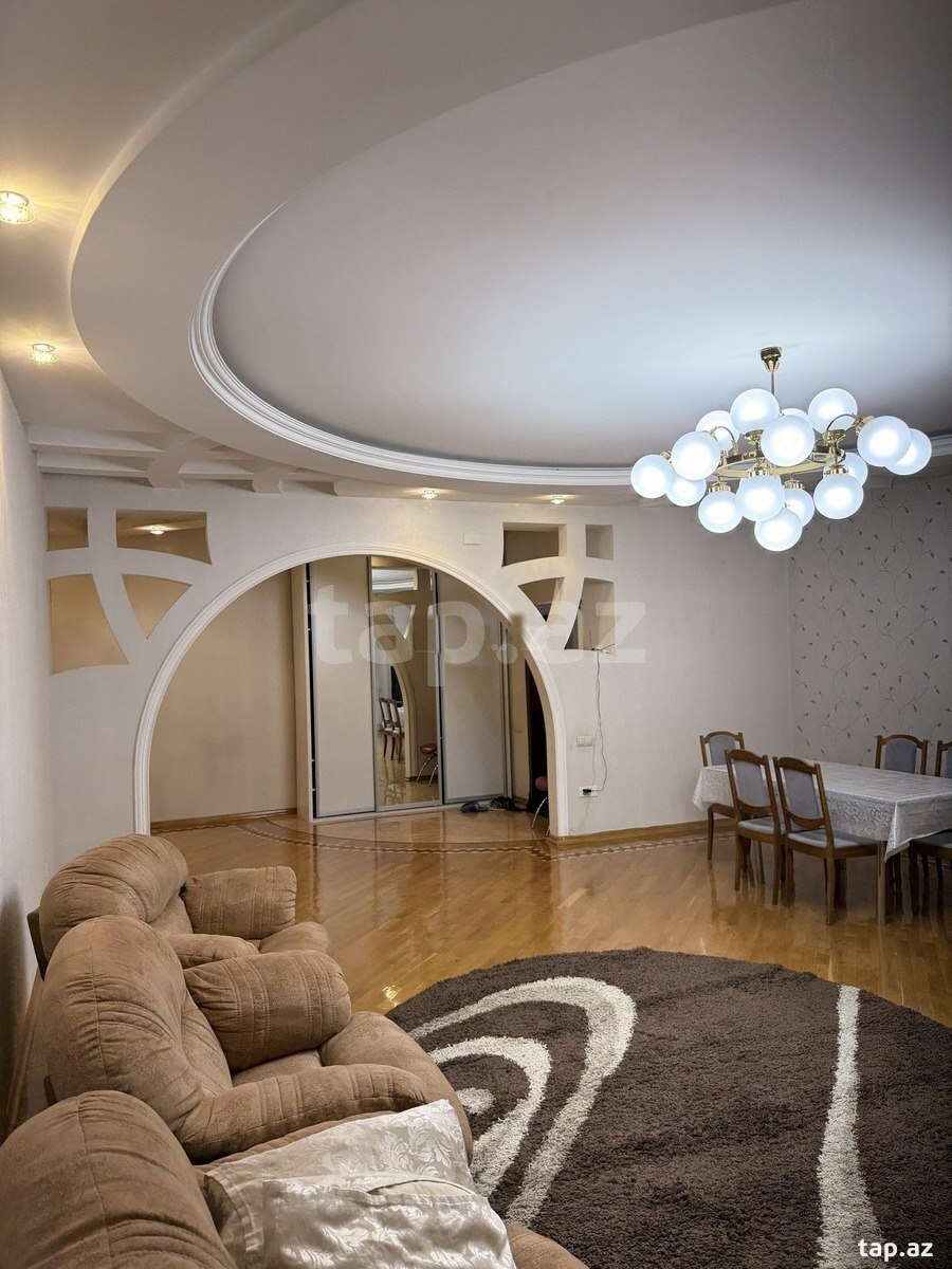 3-otaqlı yeni tikili kirayə verilir, Həsən Əliyev küç., 171 m²