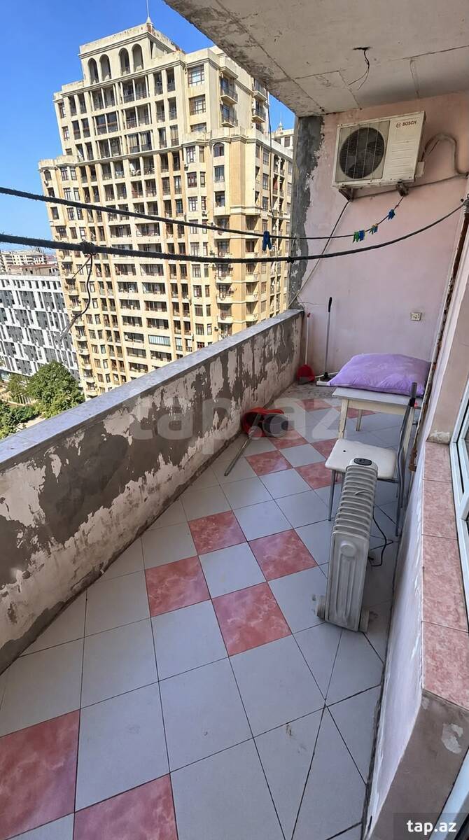 2-otaqlı yeni tikili, A.M.Şərifzadə küç., 100 m²