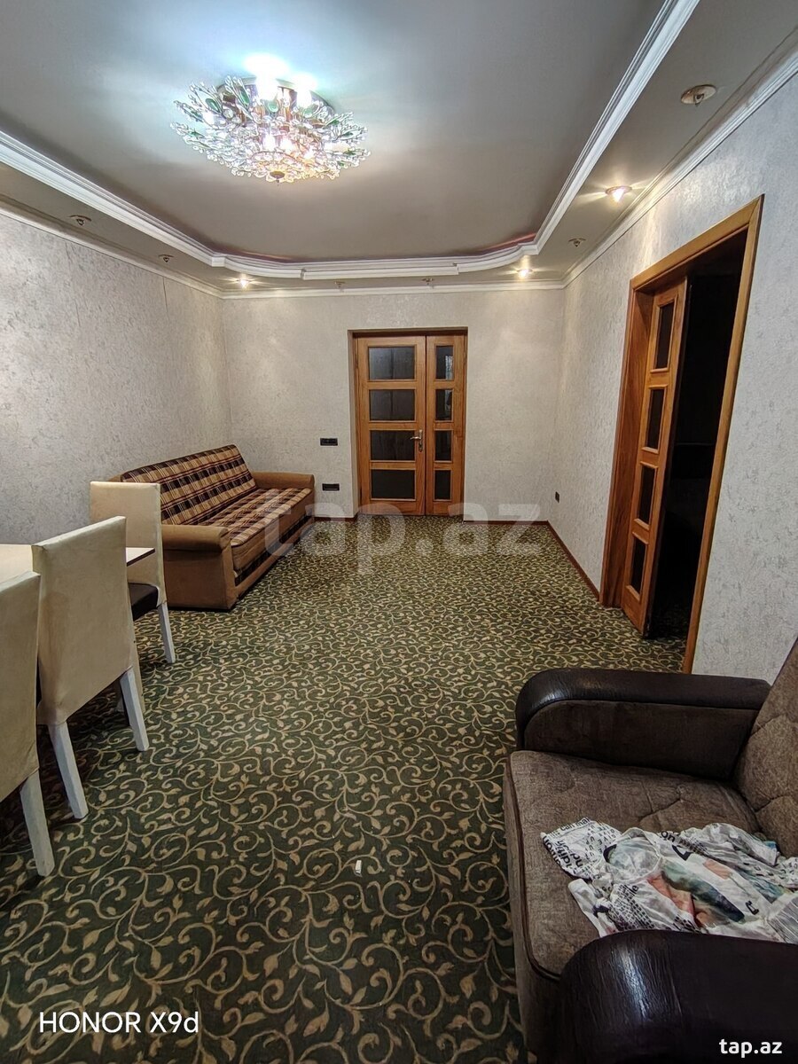 3-room apartment for rent, Nasimi, Baku
